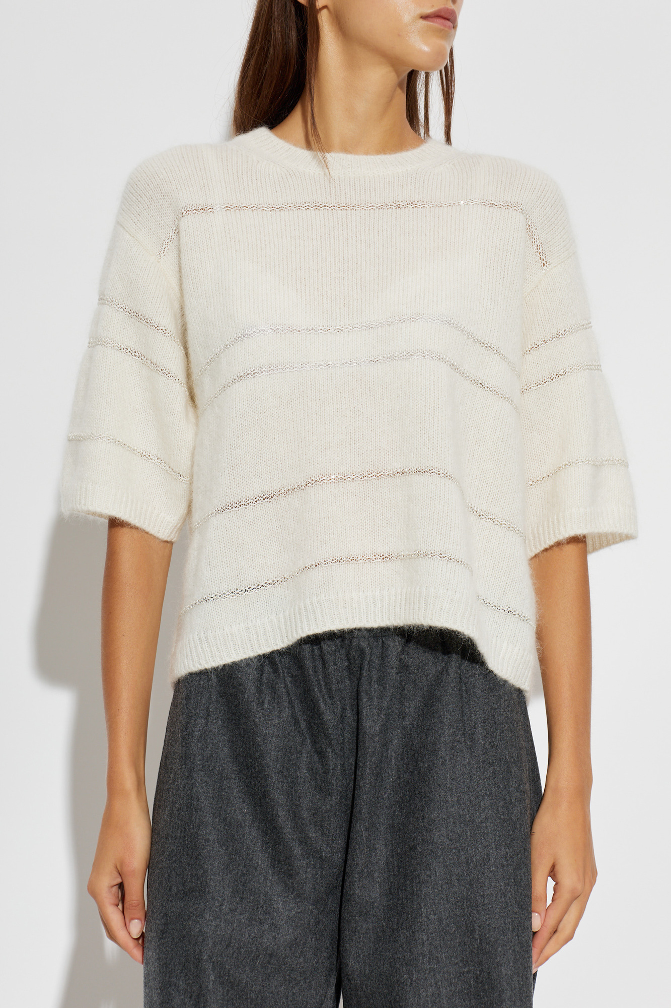Fabiana Filippi Sweater with shimmering sequins | Women's | Vitkac
